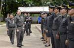 รอง ผบช.สตม.ลงพื้นที่ตรวจประเมินตรวจคนเข้าเมืองหนองคาย