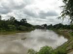 พื้นที่เกษตรชุ่มด้วยน้ำหลังฝนตกต่อเนื่อง น้ำชีเพิ่มสูงขึ้น