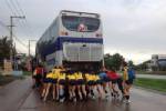 ขนส่งโคราชเพิ่งตื่น! สั่งตรวจรถรับส่งนักกีฬาทุกคัน หวั่นอายซ้ำทีมสาวเวียดเข็นบัส