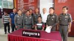 ผบช.ภ.2 แถลงข่าวจับมือปืนยิงลูกคนดัง อ.บ่อทอง เสียชีวิตคาวัด