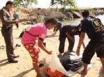 พบศพชายนิรนามหัวขาดลอยติดชายหาดทหารเรือ