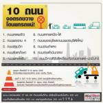 21 ต.ค.เริ่มมาตราการยกรถแทนล็อคล้อบนถนน10สาย แก้ปัญหาจราจร