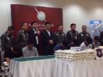 ผบ.ตร.แถลงรวบ 2 ขบวนการค้ายาบ้าภาคเหนือของกลางกว่า 8 แสนเม็ด