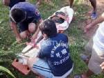หนุ่มใหญ่ตรังลงไปหาปลาจมน้ำดับ
