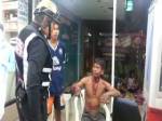 เถียงกันเรื่องม็อบแทงเจ็บกลางวงเหล้า