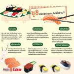 ซูชิ เลือกอร่อยแบบไหนไม่อ้วน?!