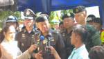 ตร.-ทหารร่วมตรวจจุดบริการ ปชช.แยกตึกชัย