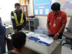 ตร.นิคมพัฒนา ตะครุบโจ๋วัยกระเตาะรับส่งยาบ้า