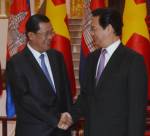 กัมพูชา-เวียดนาม ตั้งเป้าการค้าทวิภาคี $5 พันล้าน ภายในปี 2558