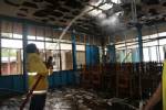 เพลิงเผาอาคารเรียนโรงเรียนบ้านพะไลโคราชวอด คาดไฟฟ้าลัดวงจร