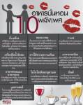 10 อาหารบั่นทอนพลังเพศ