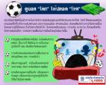 แนะวิธีดูบอลโลก ให้ปลอดโรค