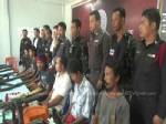 กำลัง 3 ฝ่ายร่วมกวาดอาชญากรรมใน จ.ตรัง พบปืน-กระสุนผิดกฎหมายเพียบ!