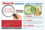 โปรดระวัง ธนบัตรปลอม 1,000 บาท กำลังระบาด