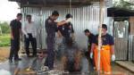 พบสาวคนงานก่อสร้างผูกคอคาบ้านพัก จนท.พบข้อสงสัยอาจถูกฆ่าอำพรางคดี