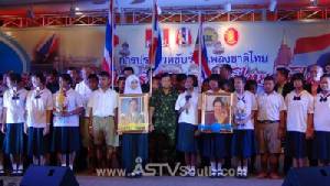 ร.ร.โพธิ์คีรีราชศึกษา รับรางวัลจาก มทภ.4 ชนะเลิศประกวดร้องเพลงชาติไทย