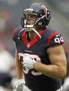 "วัตต์" เซ็น 6 ปี ทุบผู้เล่นทีมรับแพงสุด NFL
