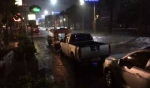 ฝนกระหน่ำพัทยาน้ำท่วมหนัก