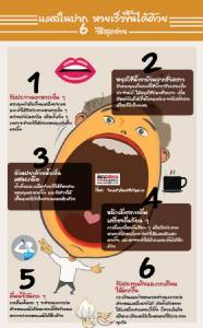 แผลในปาก หายเร็วขึ้นได้ด้วย 6 วิธีสุดง่าย