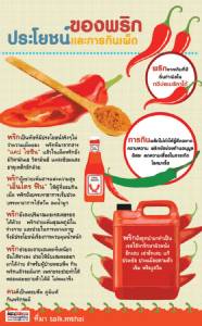 ประโยชน์ของพริก และการกินเผ็ด