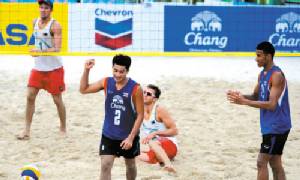 หนุ่มตบชายหาด ลิ่วรอบ 2 ศึกเอเชียนเกมส์