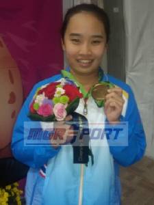 อย่างแม่น! “ฉัฐญา” หยิบทองแดงเป้าบินสำเร็จ