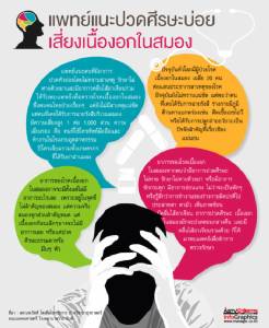 แพทย์แนะปวดศรีษะบ่อยเสี่ยงเนื้องอกในสมอง