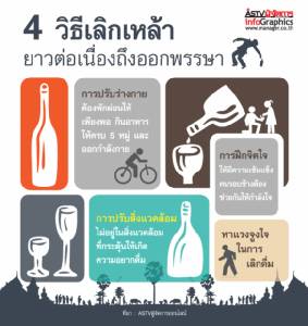 4 วิธีเลิกเหล้า ยาวต่อเนื่องถึงออกพรรษา