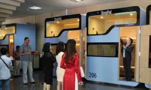 เครื่องดีเลย์ไม่ต้องห่วง Sleep Pods กลับมาอีกครั้งที่สนามบินฮานอย
