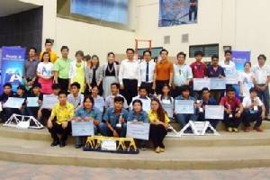 ดั๊บเบิ้ล เอ หนุนกิจกรรม Open House การแข่งสร้างสะพานกระดาษ