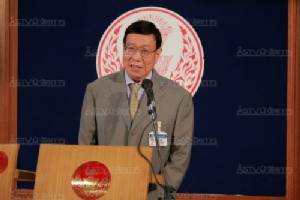 “พรเพชร” แจง ก.ร.ยุบสนงรัฐสภา 6 จว. ยันประชุมวิป สนช.พรุ่งนี้ ยังไม่ถกถอดถอน