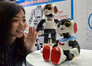 โอไดบะโชว์หุ่นยนต์สุดล้ำใน “Japan Robot Week”
