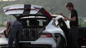 Audi คว้าตำแหน่งรถไร้คนขับวิ่งเร็วที่สุดในโลก “240 กม.ต่อ ชม.”