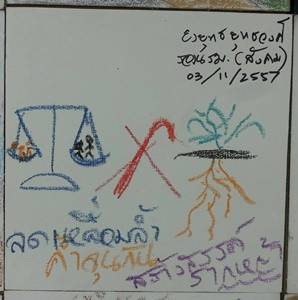 รองนายกฯวาดภาพ สะท้อนอยากทำงานลดเหลื่อมล้ำ สร้างสรรค์รากหญ้า