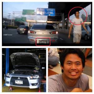 รวบแล้ว! ตีนผีซิ่งปาดหน้า หาเรื่องในคลิป
