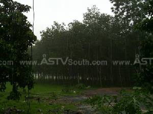จังหวัดพัทลุงเตือน ปชช.เฝ้าระวังสถานการณ์ปริมาณน้ำฝน เนื่องจากฝนตกชุก