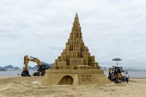 World highest sand castle