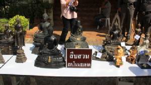 ตำรวจอุดรธานีจับเซียนพนันยกเค้าโจรกรรมพระพุทธรูปเก่าแก่