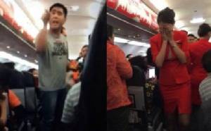 จีนเอาเรื่องหนัก! ผู้โดยสารฯ สาดน้ำร้อนพนักงานต้อนรับบนเครื่องบินไทย