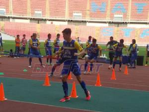 “ช้างศึก” ซ้อมมื้อสุดท้าย “กอล์ฟ” พร้อมเล่นปีกขวา