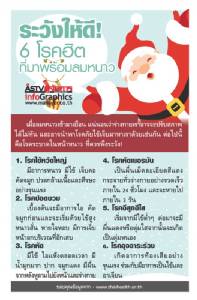 ระวังให้ดี! 6 โรคฮิต ที่มาพร้อมลมหนาว [info]