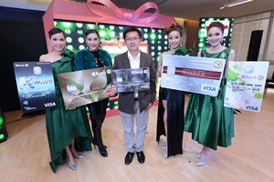 กสิกรฯ อัดแคมเปญฝ่า ศก.ซบ ตั้งเป้าบัตรใหม่ล้านใบ ใช้จ่ายเพิ่ม 29%
