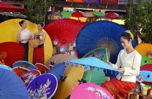 เชียงใหม่ชวนเที่ยวงาน“เทศกาลร่มบ่อสร้างและหัตถกรรมสันกำแพง”