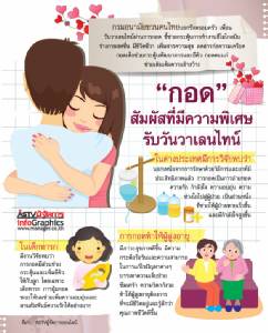 “กอด”  สัมผัสที่มีความพิเศษ รับวันวาเลนไทน์