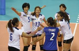 ลูกยางสาวไทยงานเบารอบแรกชิงแชมป์เอเชีย