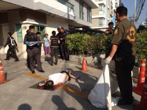 หนุ่มแบงก์เครียดโรครุมเร้ากระโดดคอนโดฯ ดับ