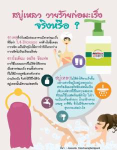 สบู่เหลว วายร้ายก่อมะเร็ง จริงหรือ ?