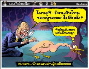 สมหมาย...นักถอนขนห่านผู้ละเอียดลออ