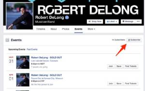 ศิลปินได้เฮ เฟซบุ๊กเพิ่มปุ่ม Subscribe อีเวนต์ให้แฟนคลับได้ติดตาม