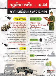 ม.44 อำนาจล้นฟ้า กับวาทกรรม “ผมนี่แหละdemocracy”